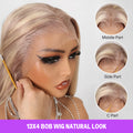 10613 Highlight 13x4 Bob Wig Natural Look