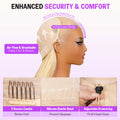 Blonde 13x6 Three Go Glueless Wig Enhanced Security