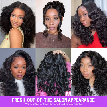 Bouncy Funmi Curly Wig With Fresh-Out-of-The-Salon Appearance