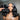 Front View of Black Body Wave Lace Front Wig