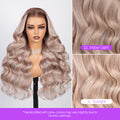 Ash Blonde Ombre 13x6 Glueless Wig Under Indoor Light and Sunlight