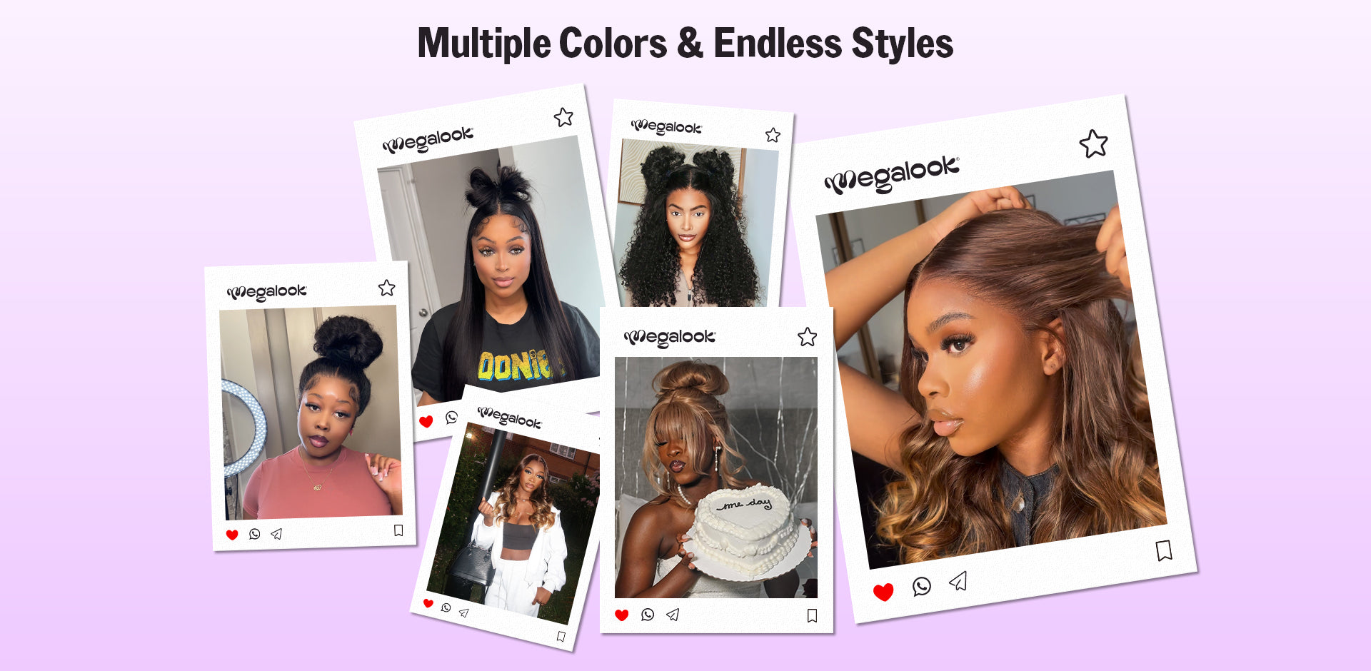 Multiple Colors Endless Styles pc