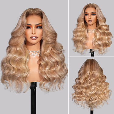 Ash Blonde Highlight 6x5 Wig Real Show