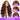 Brown Wig Can Part Everywhere