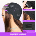 Brown 6x5 Wig 3D Dome Cap Details