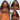 Brown Highlight Jerry Curly 13x6 Three Go Wig Model