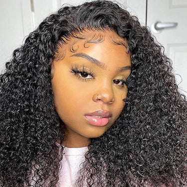 Curly Lace Wig With Natural Baby Hair