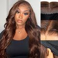 Dark Brown 6x5 Wear Go Wig Details