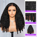 Curly 13x6 Three Go Wig With Finger Coil Ends Hold Curls Well