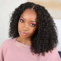 Curly 6x6 Closure Bob Wig