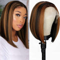 Megalook 6x6 Lace 1BP30 Highlight Bob Wig