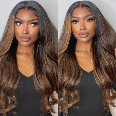 1BP30 Highlight Body Wave Wig Model