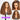 Curly Honey Blonde Highlight Glueless Wig With Finger Coil Ends 24Inch