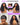 Before and After Wearing Kinky Curly Half Wig on Woman