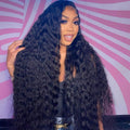 Loose Curly Lace Front Wig Side Part
