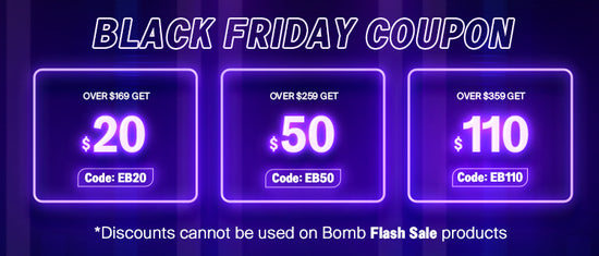 Megallook Black Friday Coupon On Mobile