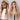 Megalook 6x5 Invisible Knots Glueless Milk Tea Brown Ombre Straight Realistic Hairline Beginner Friendly
