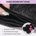 Megalook Hair Bundles Double Machine Weft Design