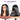 Megalook 13x6 Three-Go™ Straight Bob Wig 280% Density Invisible Knots Natural Black Beginner Friendly