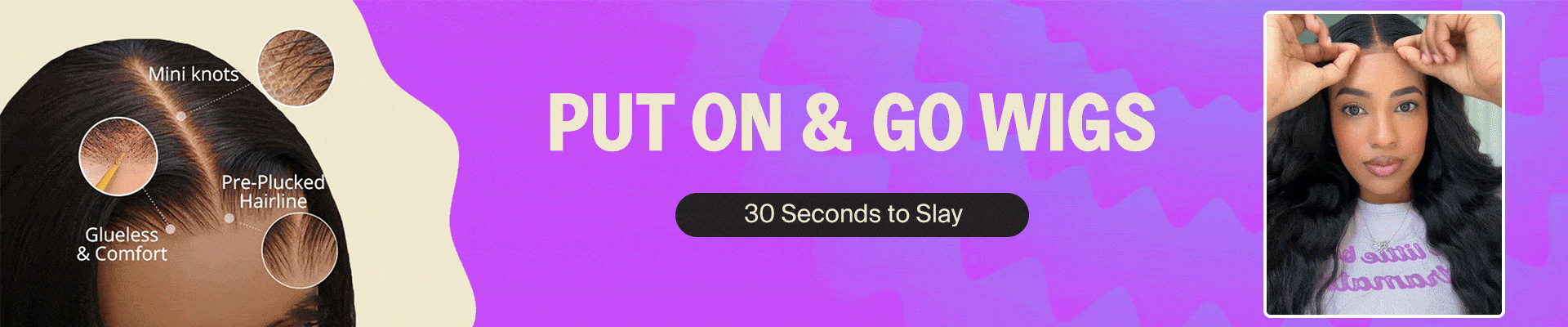 Megalook Put On Go Wigs Collection