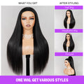 Straight Half Wig Get Various Styles