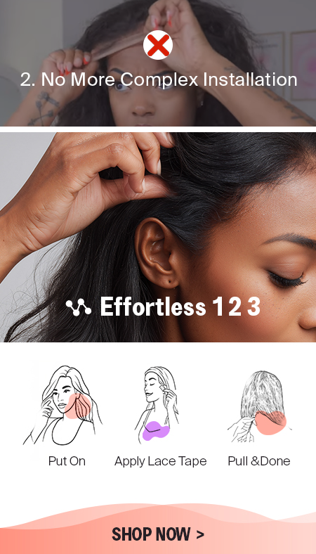 Effortless 13x6 Three Go Glueless Wig On PC Page