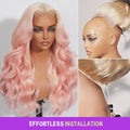 Blonde 13x6 Three Go Glueless Wig Effortless Install &autoplay 