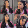 Straight Glueless Wig With Spiral Curly Ends Install Vides
