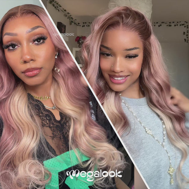 Strawberry Blonde Ombre 13x6 Glueless Wig 2 Real Reviews Video