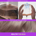 Ash Blonde Ombre 13x6 Glueless Wig Healthy For Head &autoplay