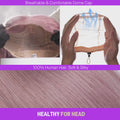 Ash Purple 13x6 Three Go Glueless Wig Healthy For Head