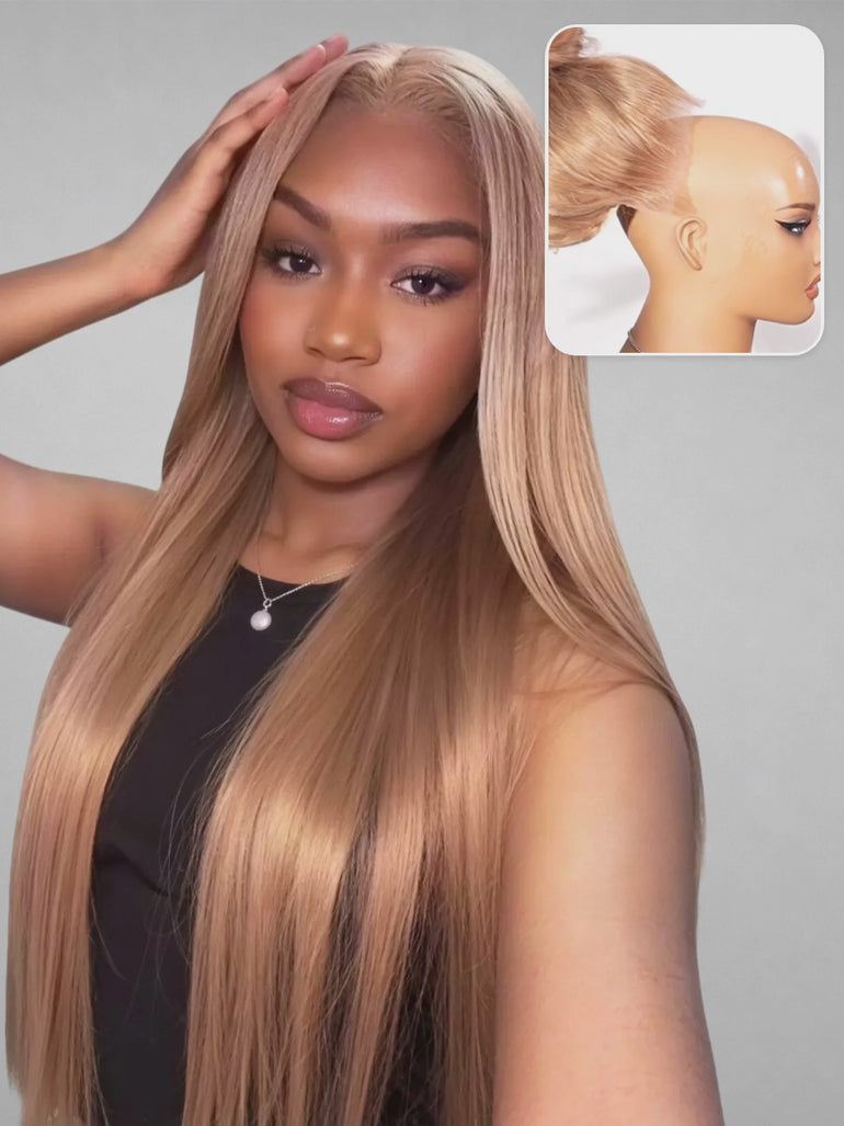 Milk Tea Brown 13X6 Three Go Wigs &autoplay