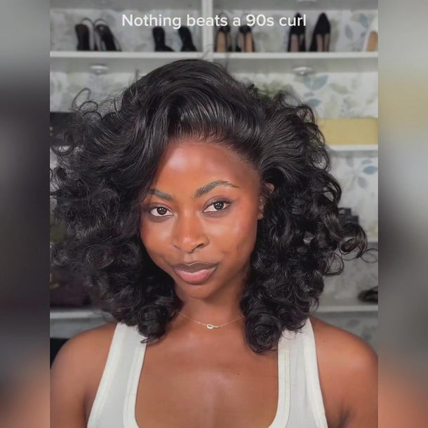 18 Inch Bouncy Curl 13x6 Glueless Wig Video