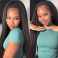 Yaki Straight Half Wig Video Show How To Install And Style