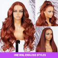 Reddish Brown 13X6 Glueless Wig Endless Styles