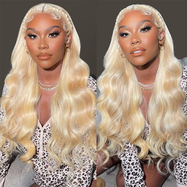 Cute 613 Blonde Body Wave Lace Front Wig 