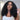 Megalook 6x5 Invisible knots Glueless Curly Wigs Realistic Hairline Natural Black Beginner Friendly